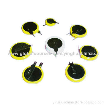 Button Battery Welding Legs, Long Shelf Lifespan, 3V Nominal VoltageNew